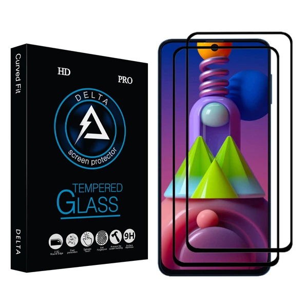 محافظ صفحه نمایش مات دلتا مدل PRO مناسب برای گوشی موبایل سامسونگ Galaxy M51 بسته دو عددی