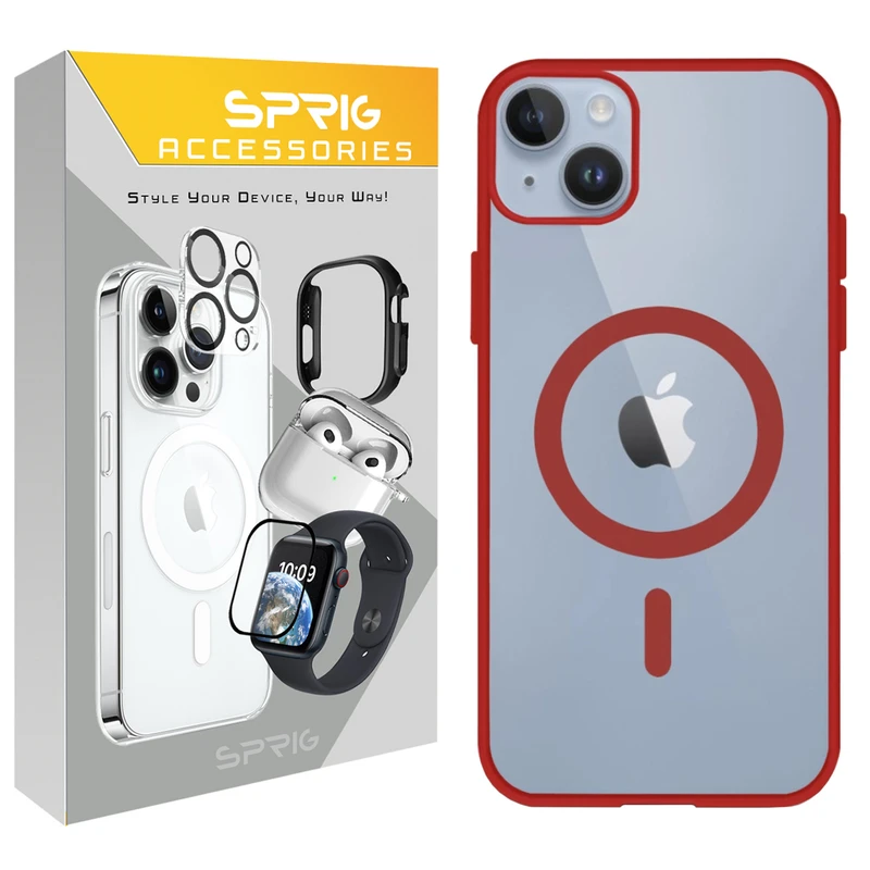 کاور اسپریگ مدل Border Magsafe مناسب برای گوشی موبایل اپل Iphone 15