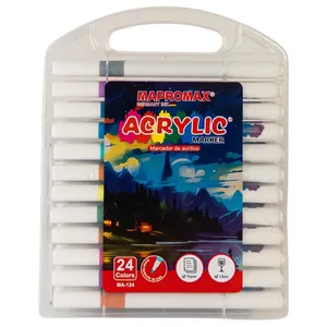 ماژیک مپرومکس مدل اکریلیک براش بسته 24 عددی