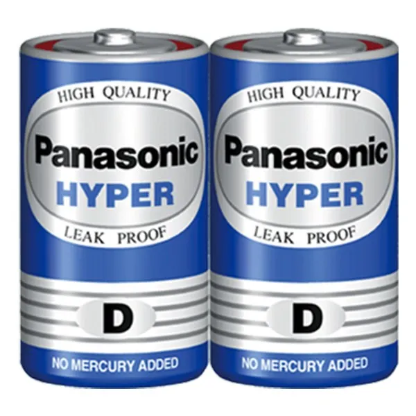 باتری سایز بزرگ پاناسونیک مدل Hyper D 1.5V