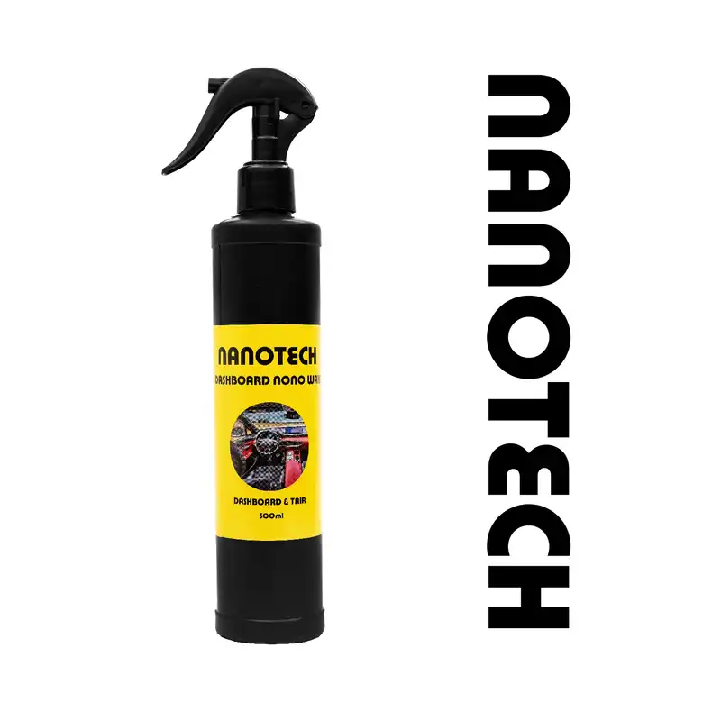 اسپری واکس داشبورد و لاستیک نانو تک مدل نانو حجم 300 میلی لیتر