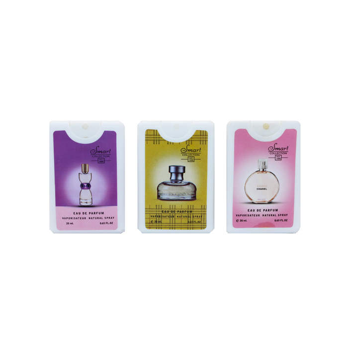 عطر جیبی زنانه اسمارت کالکشن مدل Vip حجم 20 میلی لیتر مجموعه 3 عددی