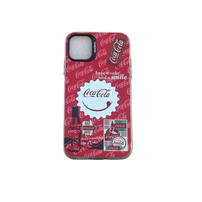 کاور مدل کوکا کولا  کد 666 مناسب برای گوشی موبایل اپل  Iphone 12 /12 pro
