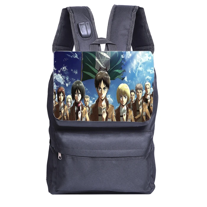 کوله پشتی طرح انیمه Attack on Titan حمله به تایتان ot2