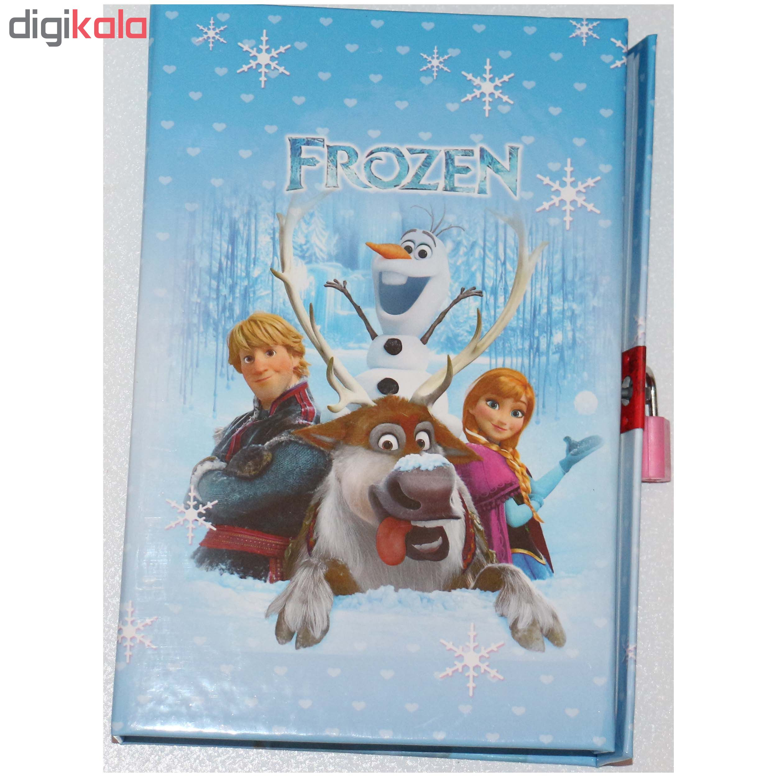 دفتر خاطرات طرح frozen 2