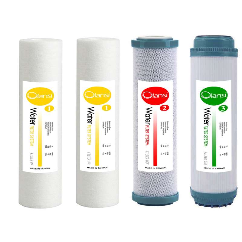 فیلتر تصفیه آب خانگی اولانسی مدل EXTRA PP-1 مجموعه 4 عددی فیلتر تصفیه آب خانگی اولانسی مدل EXTRA PP-1 مجموعه 4 عددی