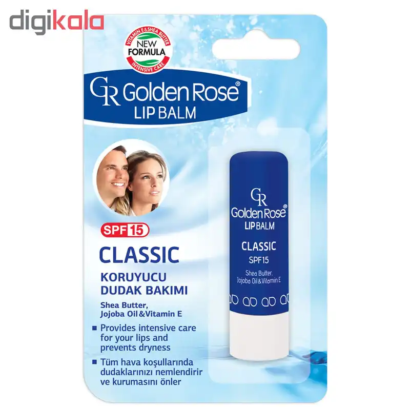 بالم لب گلدن رز مدل Classic Shine حجم 5 میلی لیتر