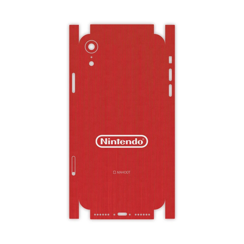 برچسب پوششی ماهوت مدل NINTENDO-FullSkin مناسب برای گوشی موبایل اپل iPhone Xr