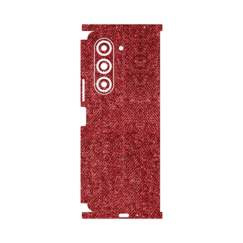 برچسب پوششی ماهوت مدل Fabric Texture 4-FullSkin مناسب برای گوشی موبایل سامسونگ Galaxy Z Fold 5