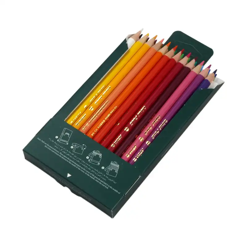 مداد رنگی 24 رنگ آریا مدل آرتیست