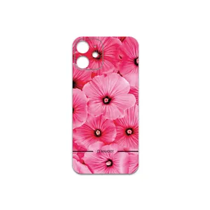 MAHOOT Pink-Flower Cover Sticker for Apple iPhone 12 mini