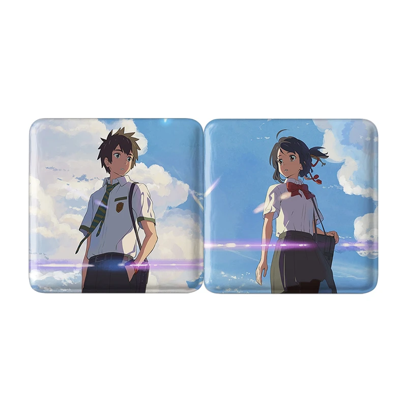 مگنت خندالو مدل انیمه یورنیم نام تو Your Name کد A82 مجموعه 2 عددی