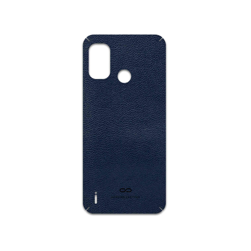 برچسب پوششی ماهوت مدل Deep-Blue-Leather مناسب برای گوشی موبایل نوکیا G11 Plus