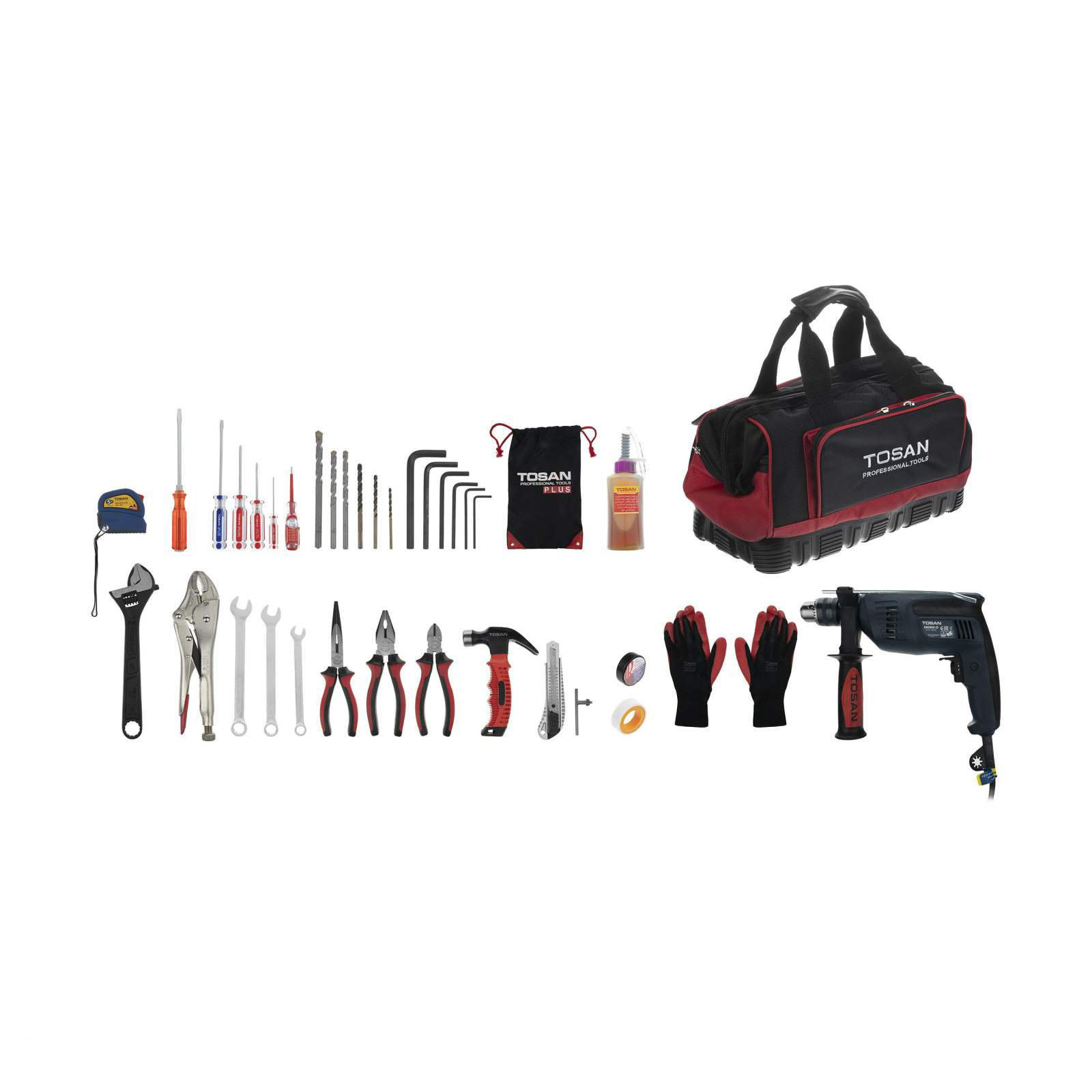 مجموعه 35 عددی ابزار توسن مدل TBR-32L-35HP مجموعه 35 عددی ابزار توسن مدل TBR-32L-35HP