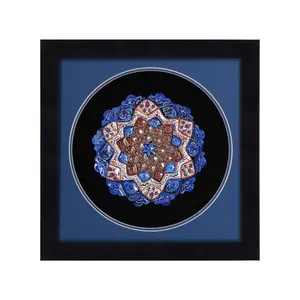 قاب بشقاب میناکاری مدیچی مدل MPF-Pooian-1017