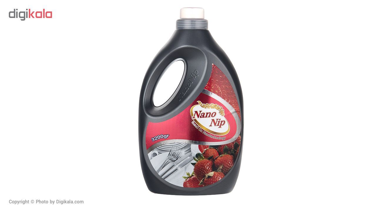 مایع ظرفشویی نانو نیپ مدل Strawberry مقدار 3200 گرم