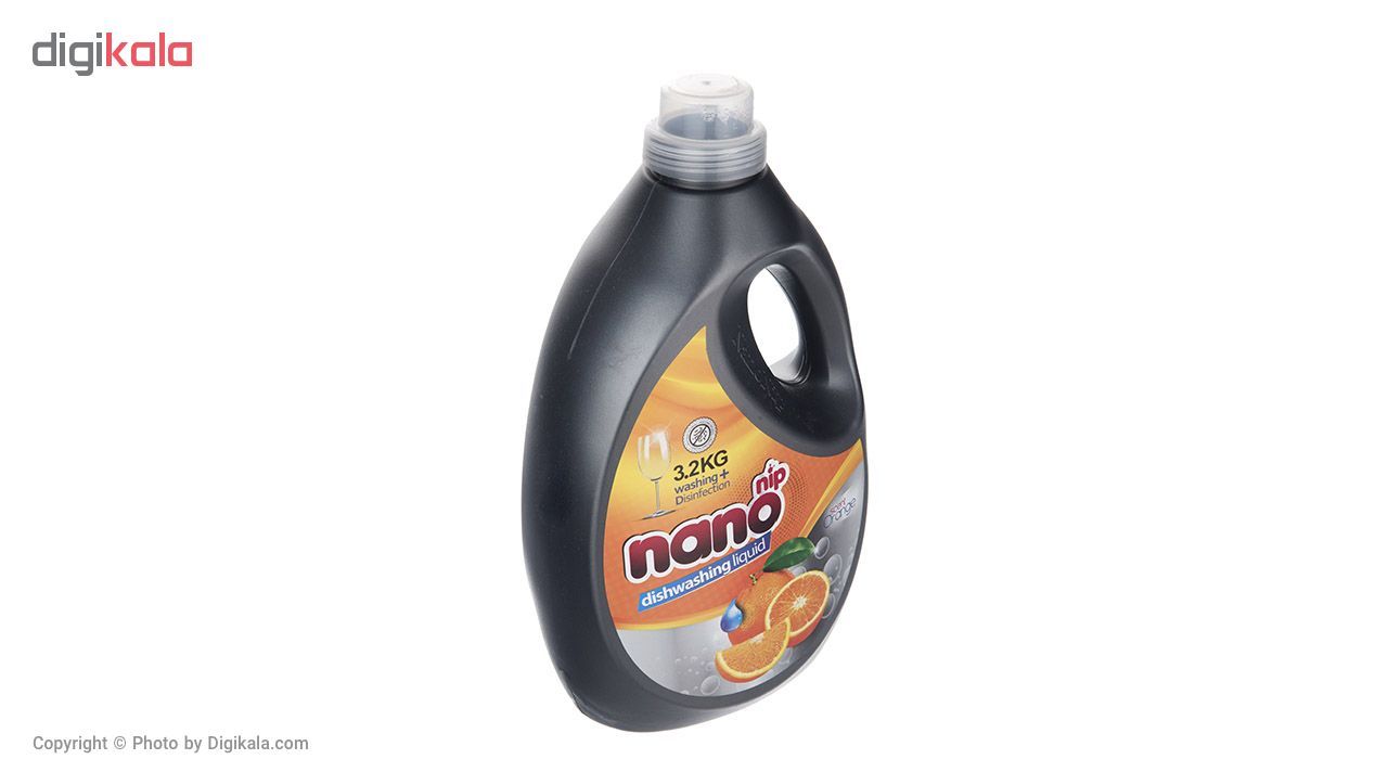 مایع ظرفشویی نانو نیپ مدل Orange مقدار 3200 گرم