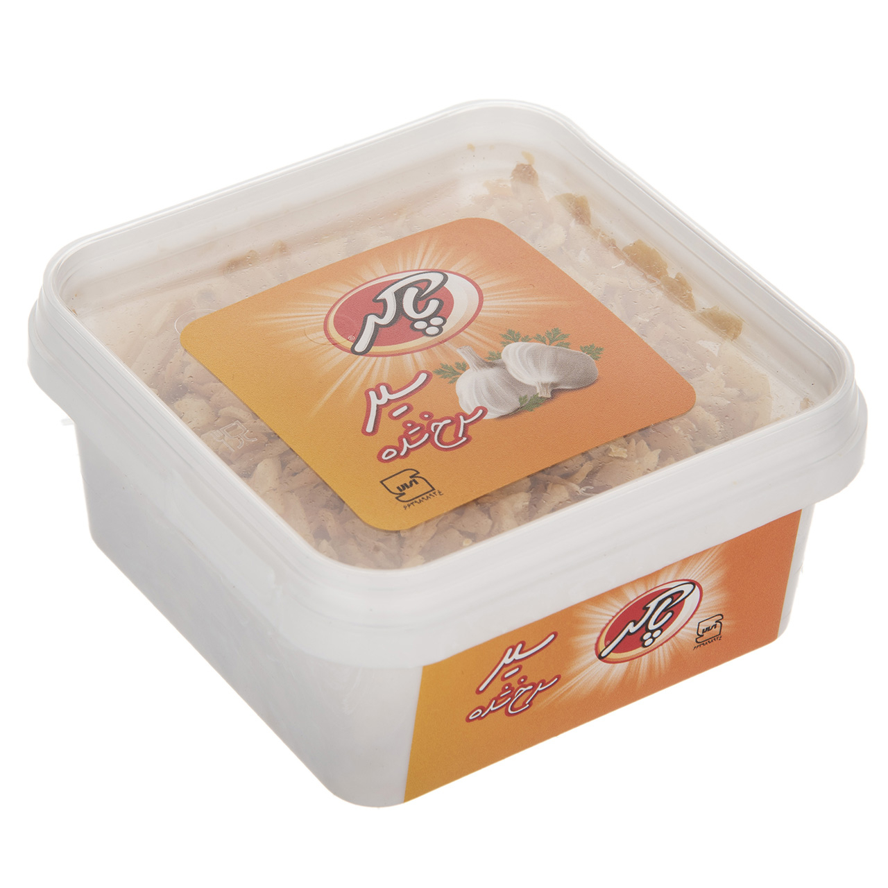 سیر سرخ شده پاکر  مقدار 100گرم