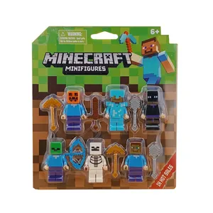 ساختنی مدل مینی فیگور ماینکرافت مجموعه 6 عددی