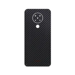 MAHOOT Black-Carbon-Fiber Cover Sticker for Nokia 5.3
