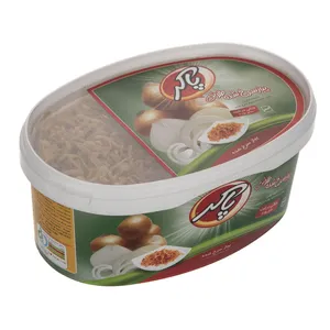 پیاز سرخ شده طلایی خلالی درشت پاکر سایز 2.5 مقدار 250 گرم