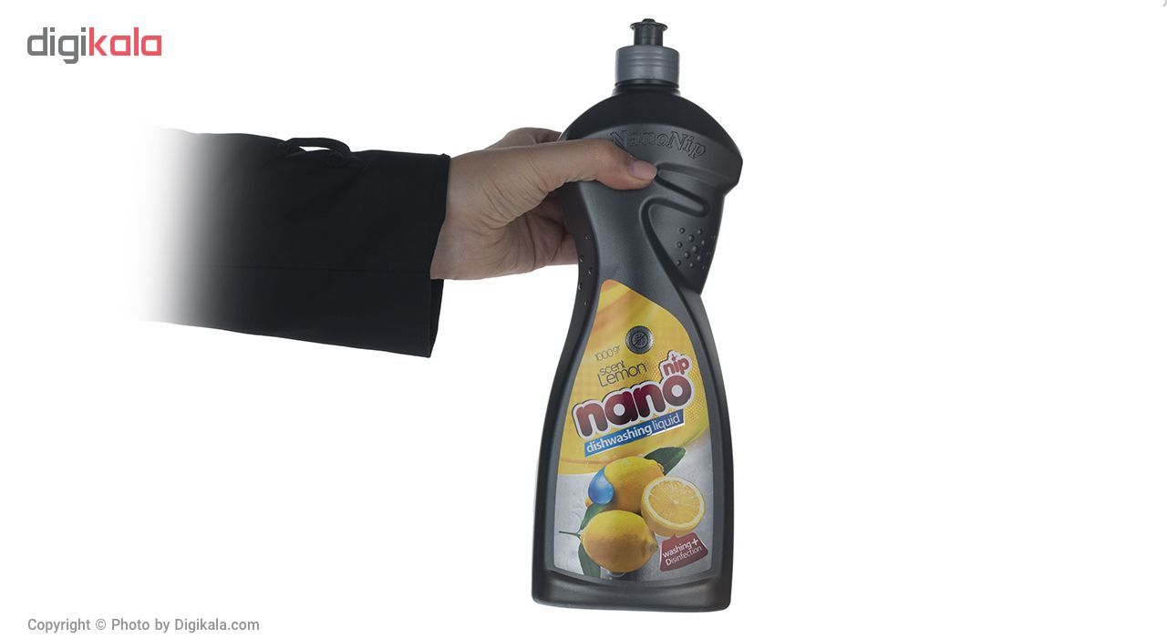 مایع ظرفشویی نانو نیپ مدل Lemon مقدار 1000 گرم