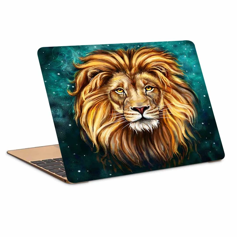 استیکر لپ تاپ طرح سلطان جنگل کد P-59 مناسب برای لپ تاپ 15.6 اینچ