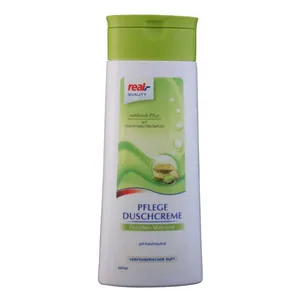 شامپو بدن ریل مدل PFLEGE DUSCHCREME رایحه Pistazien Makrone حجم 250 میلی لیتر
