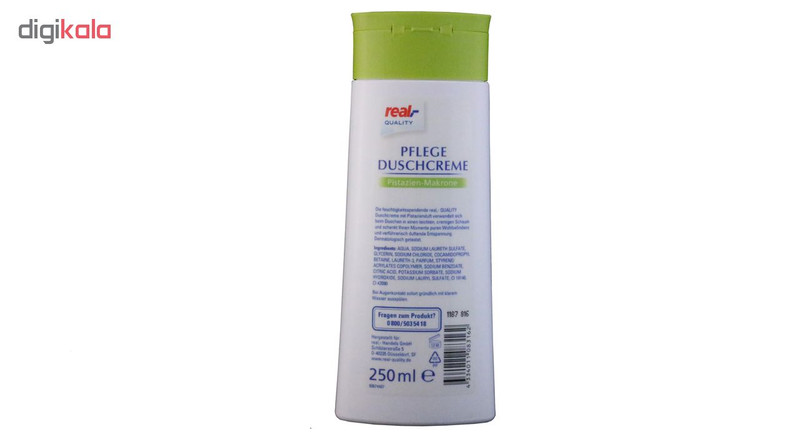شامپو بدن ریل مدل PFLEGE DUSCHCREME رایحه Pistazien Makrone حجم 250 میلی لیتر