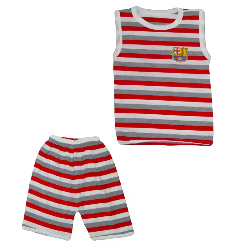 ست تاپ و شلوارک پسرانه مدل 165