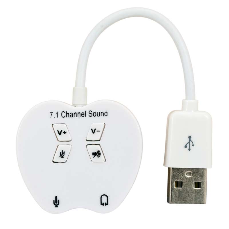 کارت صدا USB کد 7.1 کارت صدا USB کد 7.1