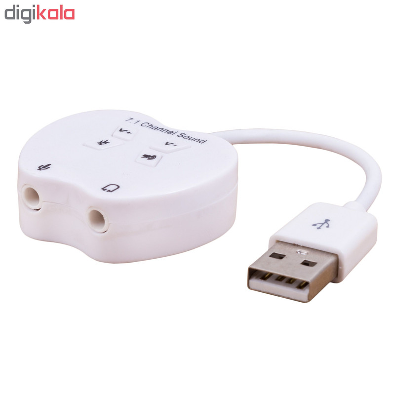 کارت صدا USB کد 7.1