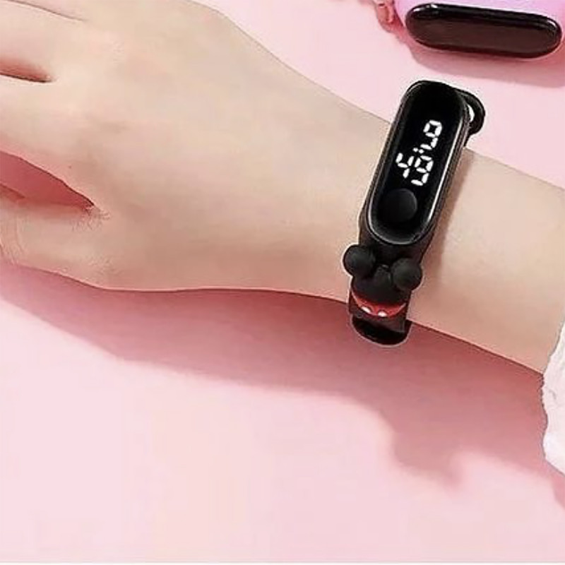 ساعت مچی دیجیتال مدل فانتزی بند سیلیکونی کد  GR 003