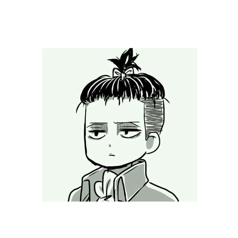 استیکر لپ تاپ و موبایل مدل انیمه طرح اتک ان تایتان لیوای آکرمن attack on titan Levi Ackermann کد 551