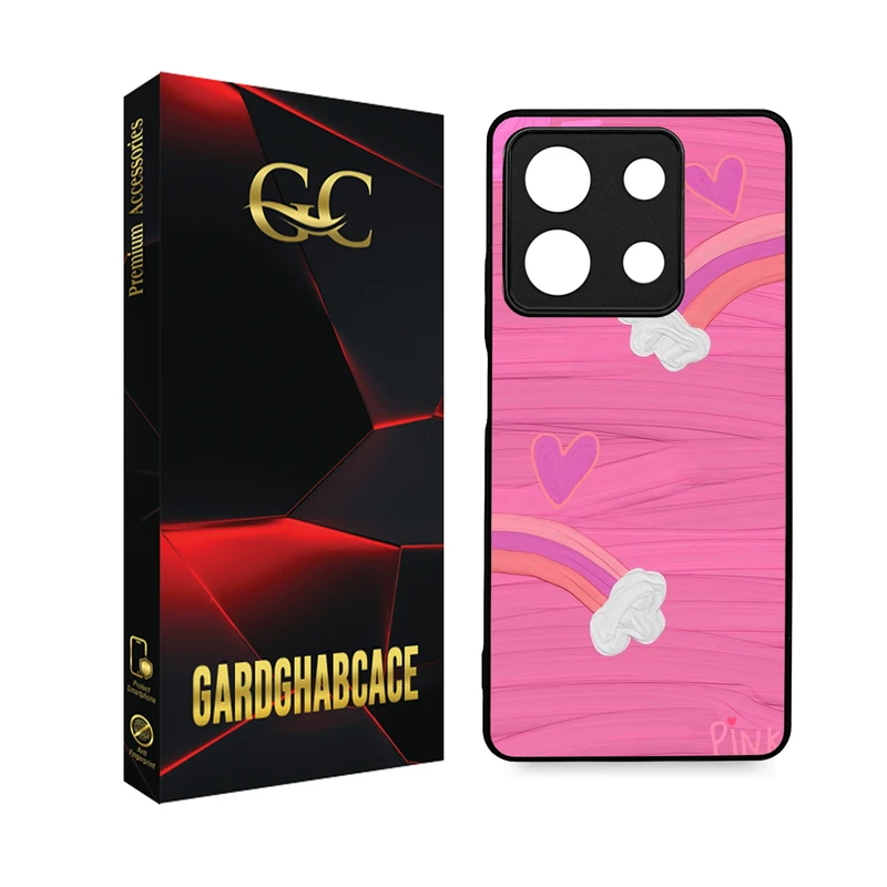 کاور گارد قاب کیس مدل دخترانه T مناسب برای گوشی موبایل شیائومی  Redmi Note 13 4G