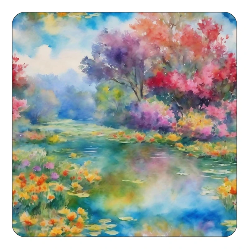 مگنت کاکتی طرح نقاشی رنگ روغن مدل mp70122