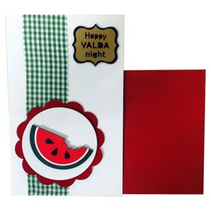 کارت پستال طرح شب یلدا مدل Happy Yalda Night