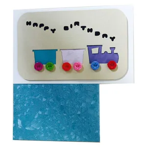 کارت پستال مدل Happy Birthday Train