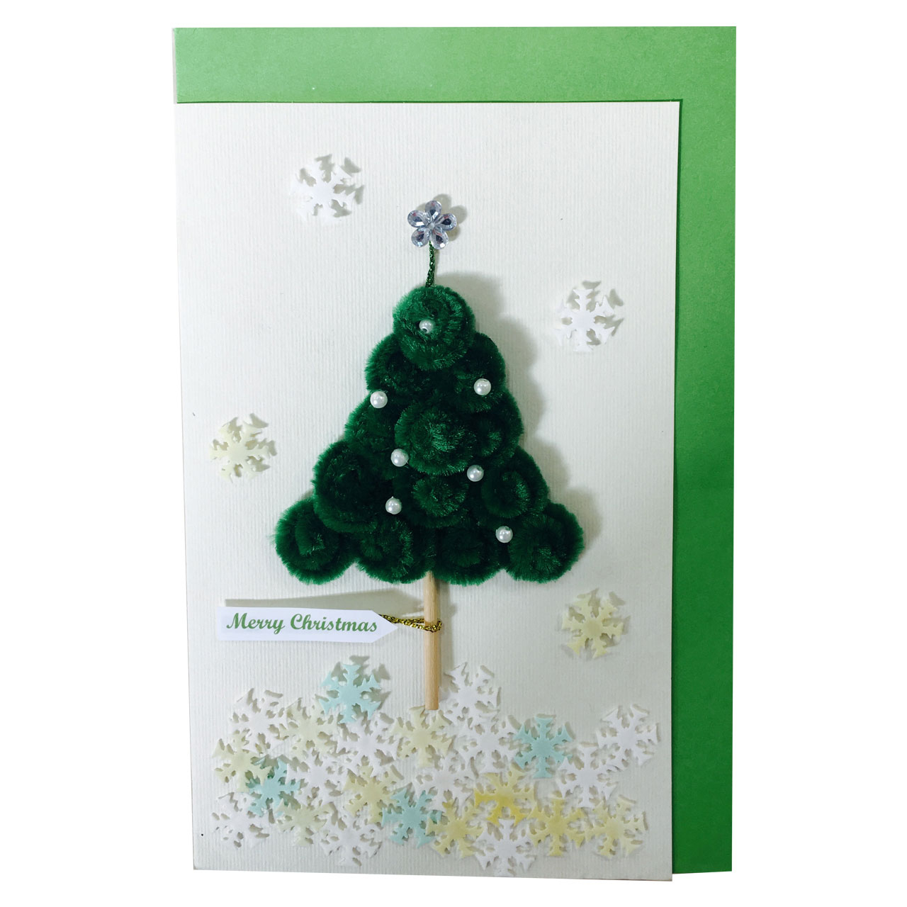 کارت پستال مدل 67 Merry Christmas Tree