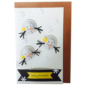 کارت پستال مدل 68  Christmas Snowman