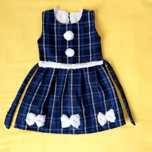 پیراهن دخترانه طرح پروانه کد sorm1