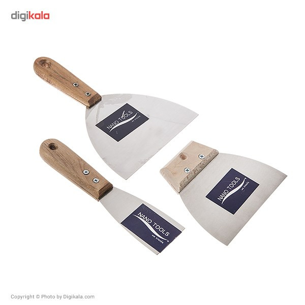 مجموعه 21 عددی ابزار نقاشی ساختمان نانو تولز مجموعه 21 عددی ابزار نقاشی ساختمان نانو تولز