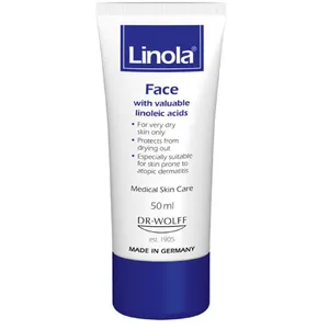 کرم صورت دکتر ولف مدل linola حجم 75 میلی لیتر