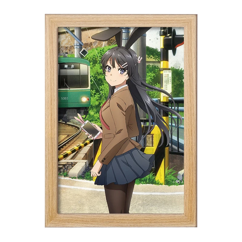 تابلو خندالو مدل مای سان انیمه دختر  کد 12121