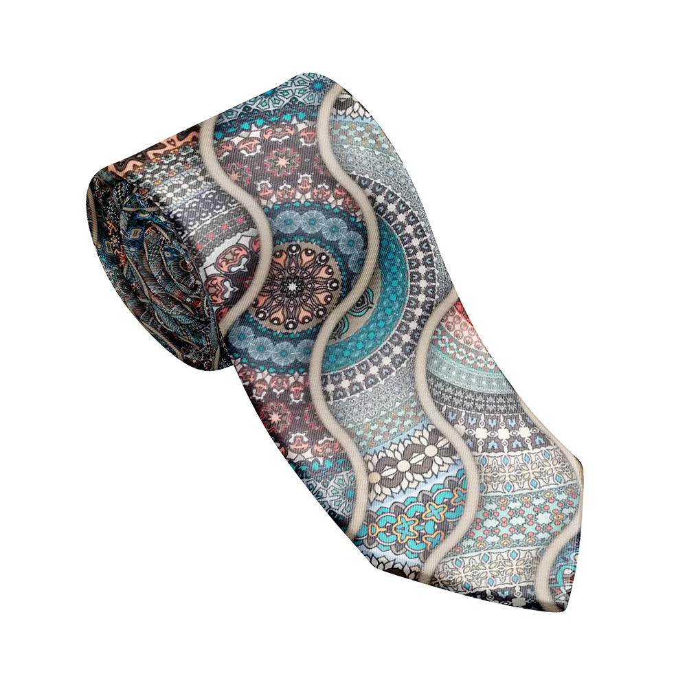 کراوات مردانه مدل Peacock