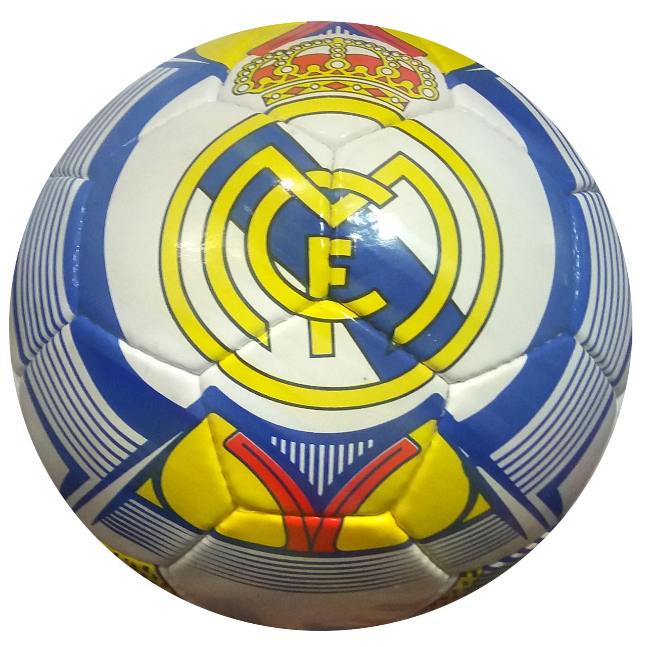 توپ فوتبال طرح رئال مادرید مدل 1 سایز 5