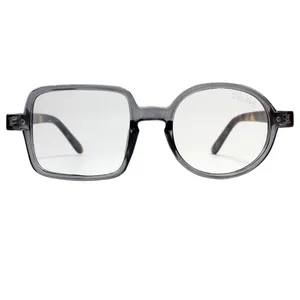 فریم عینک طبی مدل دایره مربعی کد DM2