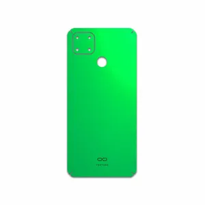 MAHOOT Matte-Green Cover Sticker for Realme C25s