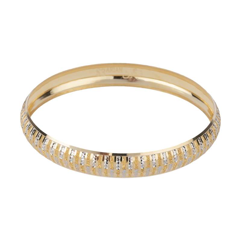 النگو طلا 18 عیار زنانه مدل AL13-G-3 النگو طلا 18 عیار زنانه مدل AL13-G-3