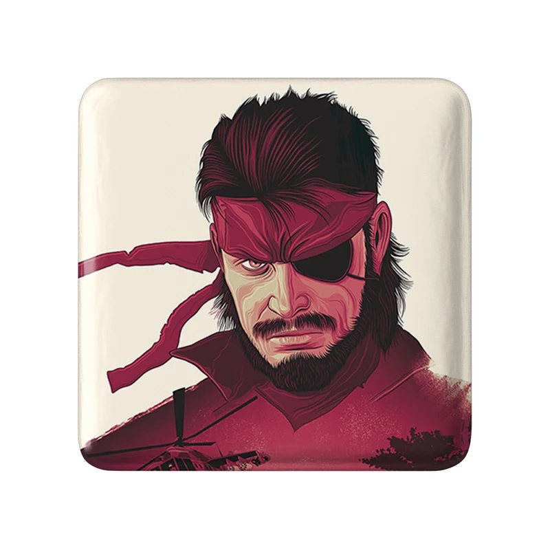 مگنت خندالو طرح بازی متال گیر (Metal Gear) مدل مربعی کد 33181